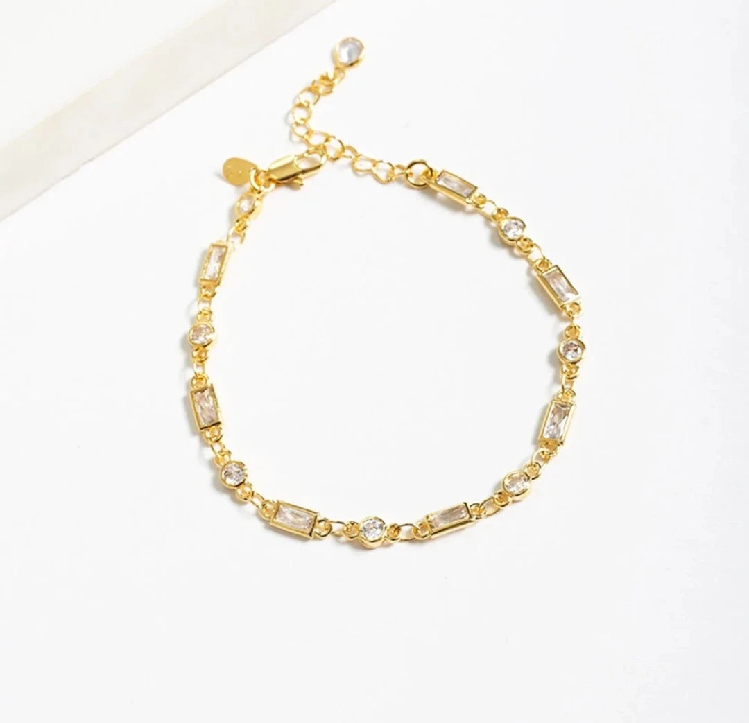Pulseira Retângulos e Pontos de Luz