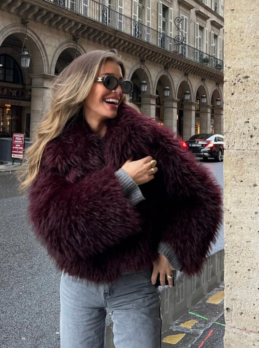 Casaco Pelucioado Anne