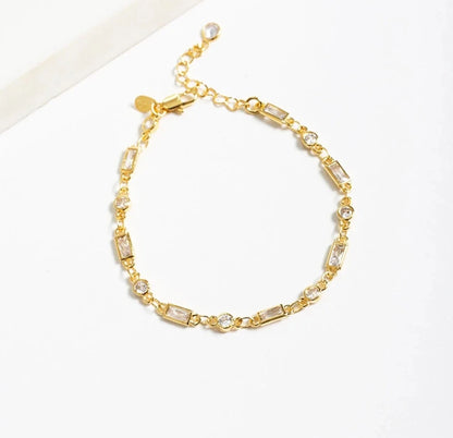 Pulseira Retângulos e Pontos de Luz