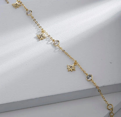 Pulseira Estrelas Pontos de Luz