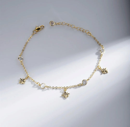 Pulseira Estrelas Pontos de Luz