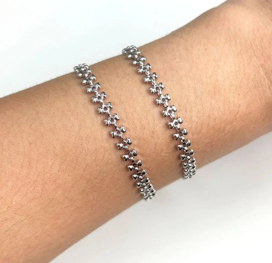 Pulseira Mini Corações