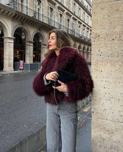 Casaco Pelucioado Anne